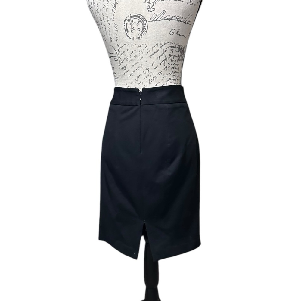 Express Black Straight Pencil Skirt Size 12 - Picture 2 of 5